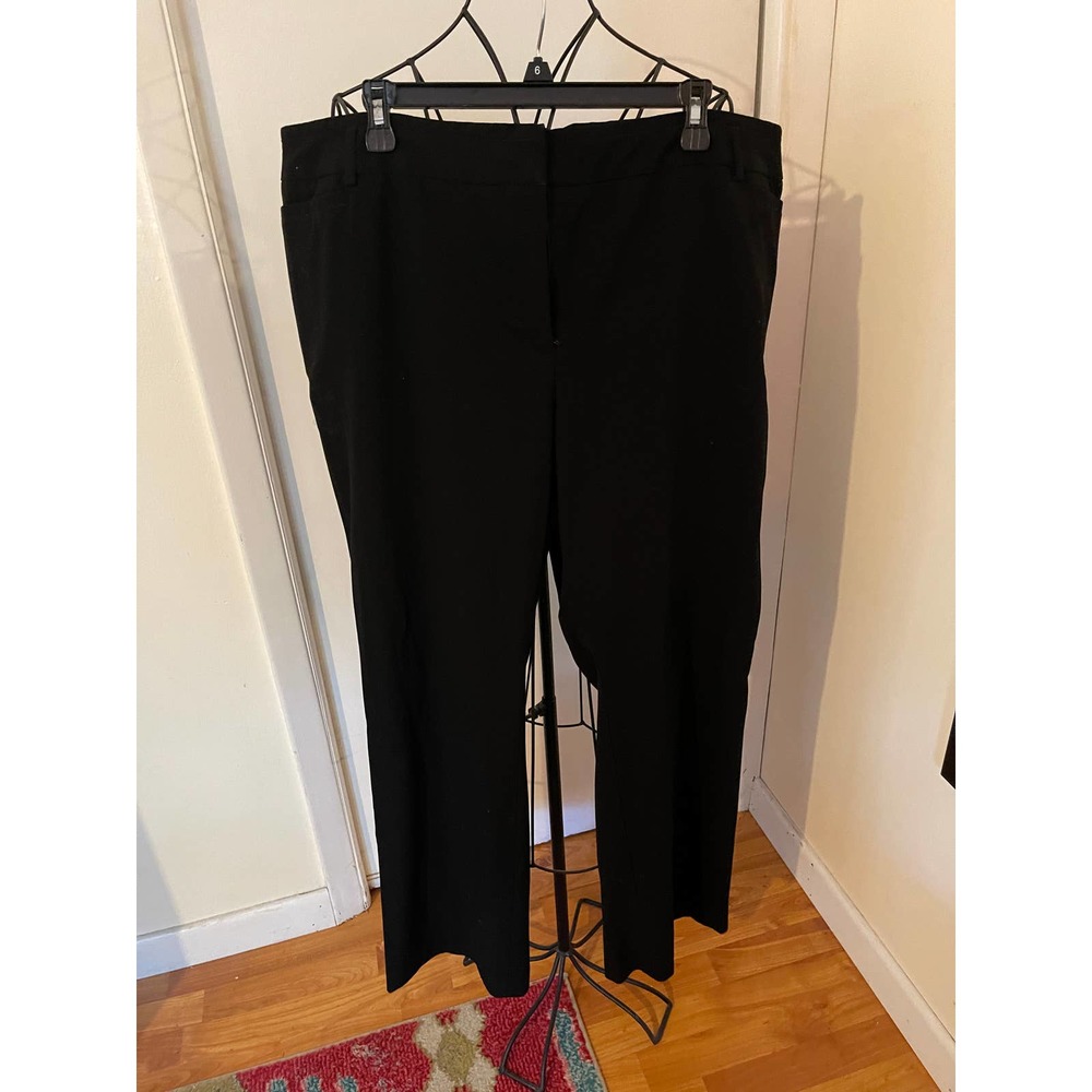 Amanda + Chelsea Black Pants Size 22W